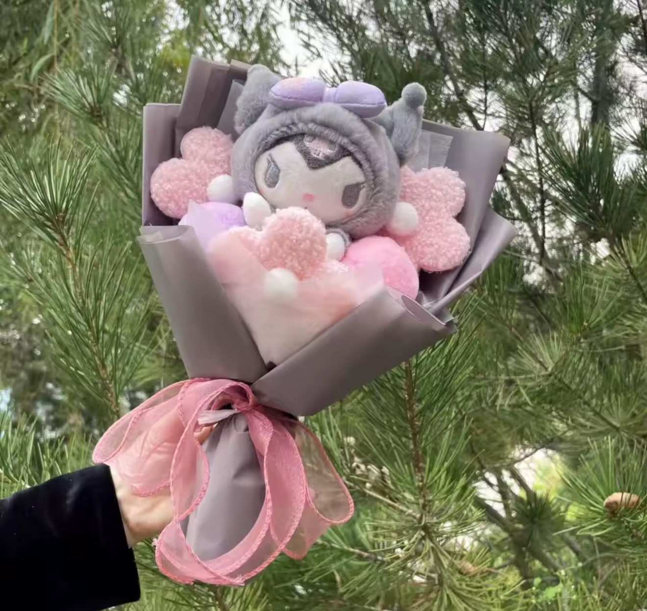 Sanrio Bouquet Floral Arrangement Kuromi Hello Kitty My Melody Cinnamoroll