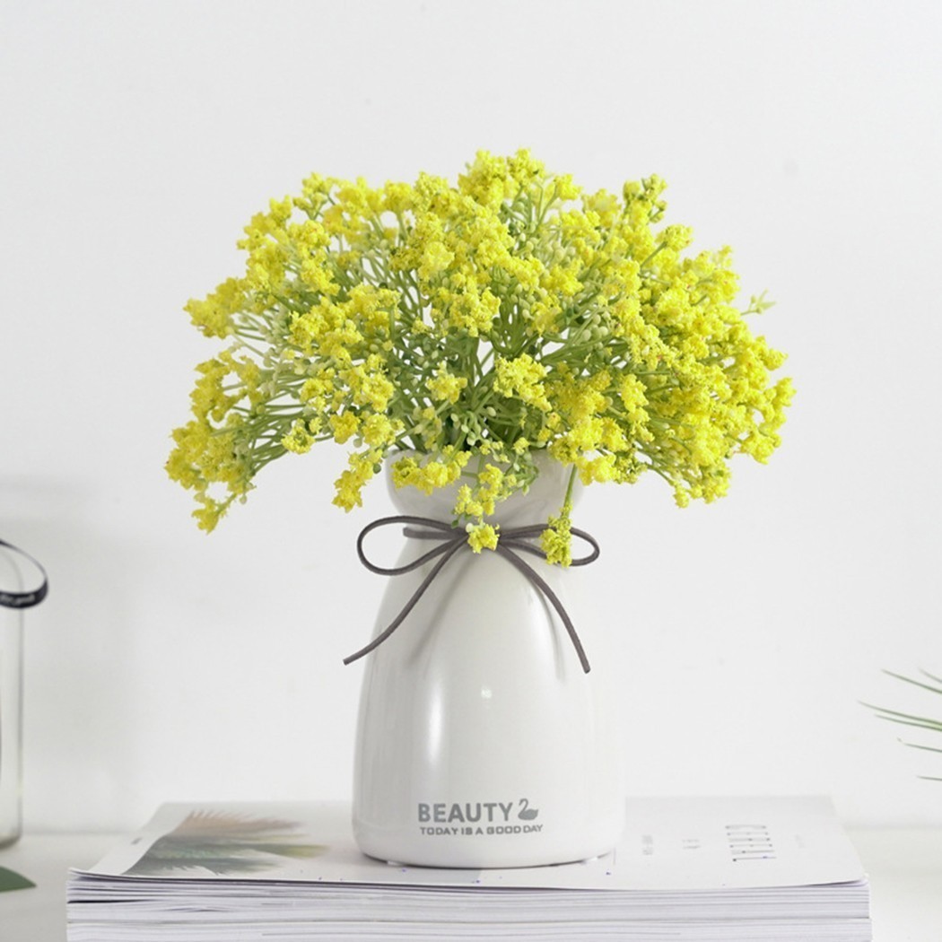 High Quality Gypsophila Baby’s-Breath Beautiful Bouquet Breath Fake Silk