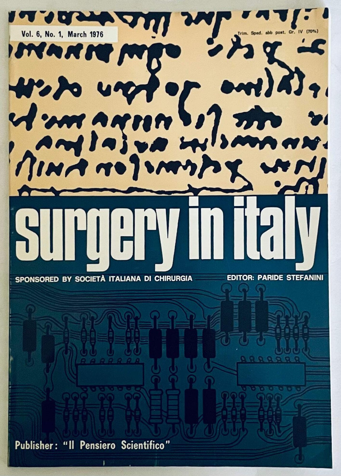 SURGERY IN ITALY | VOL. 6 no 1 MARCH 1976 | PARIDE STEFANINI –