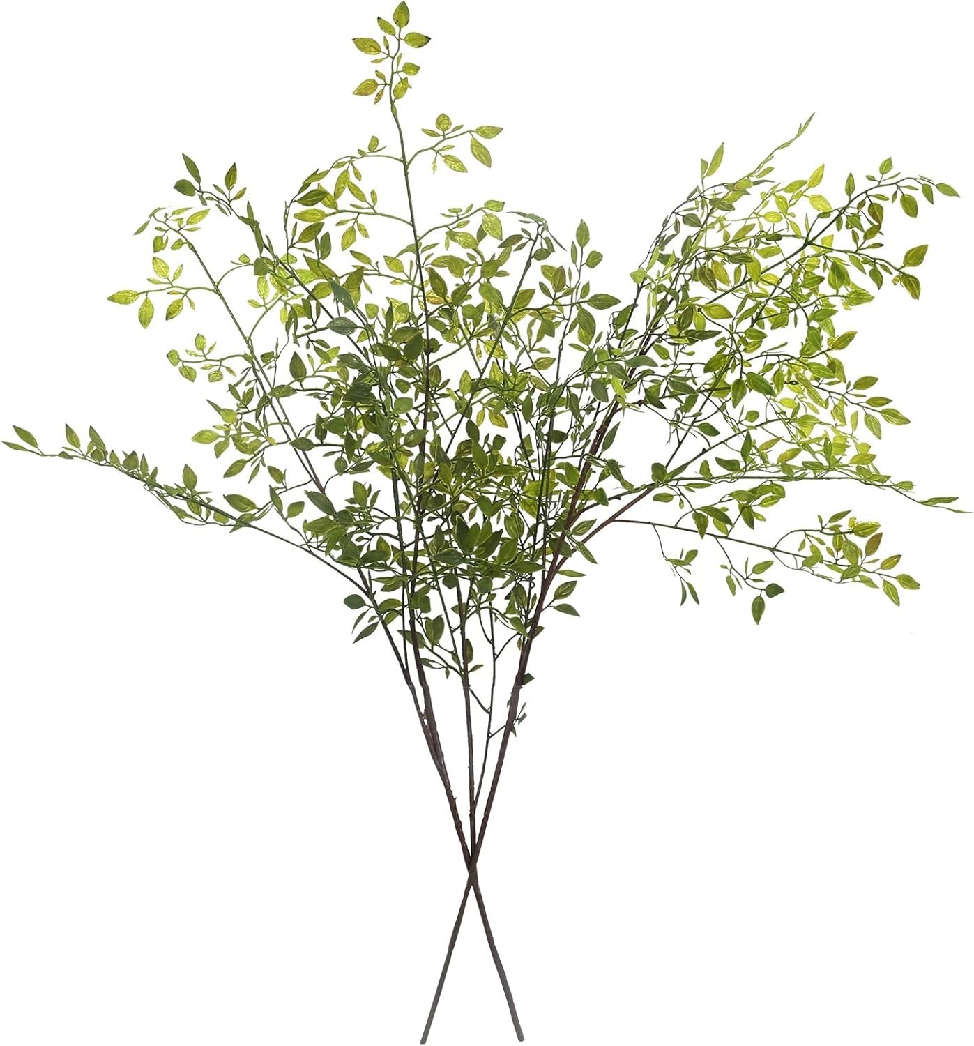 Lifelike 43.3″ Nandina Faux Branches – Set of 2 for Stylish Decorations