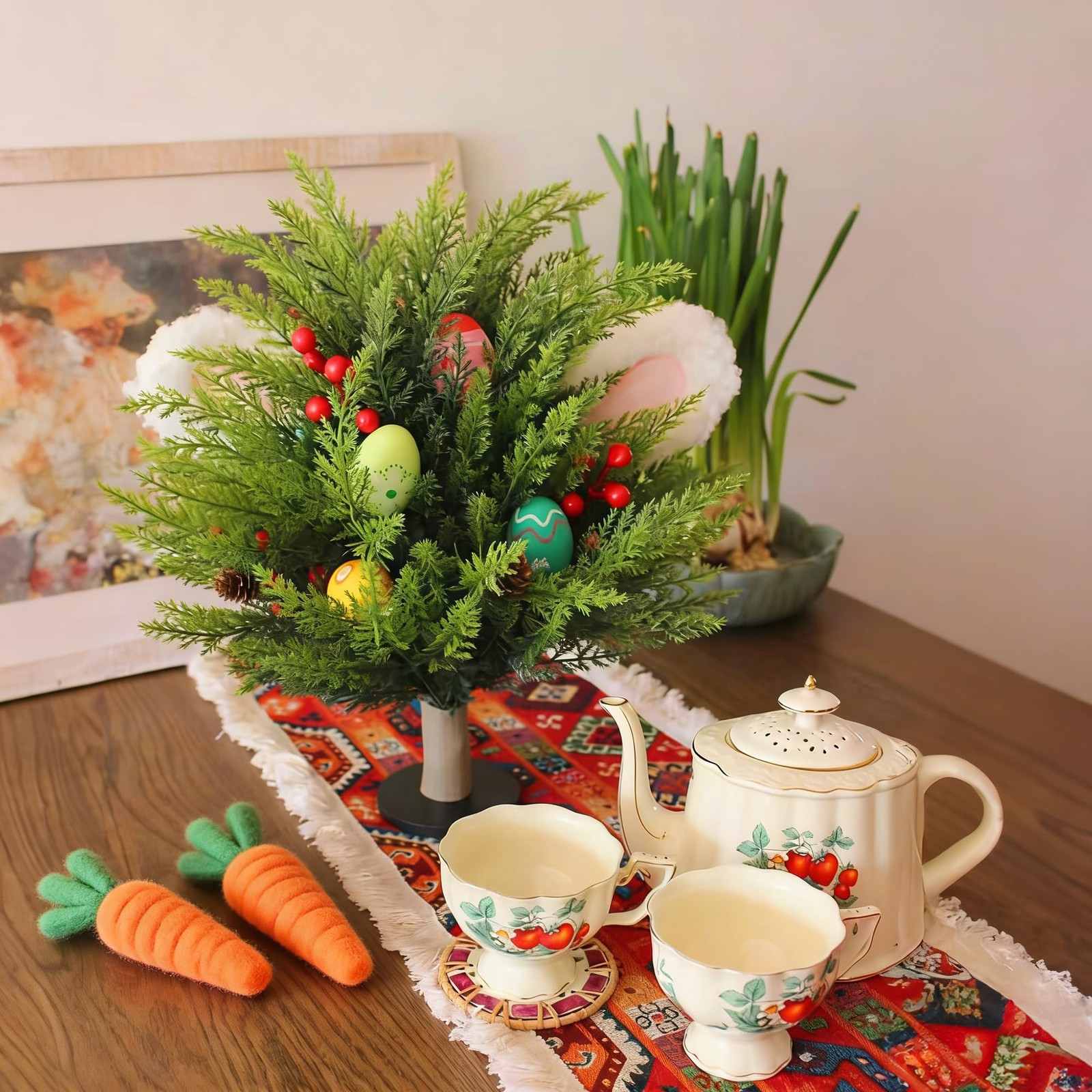 UV Resistant Topiary Balls & Faux Bushes, Ideal as Table Centerpieces & Table…