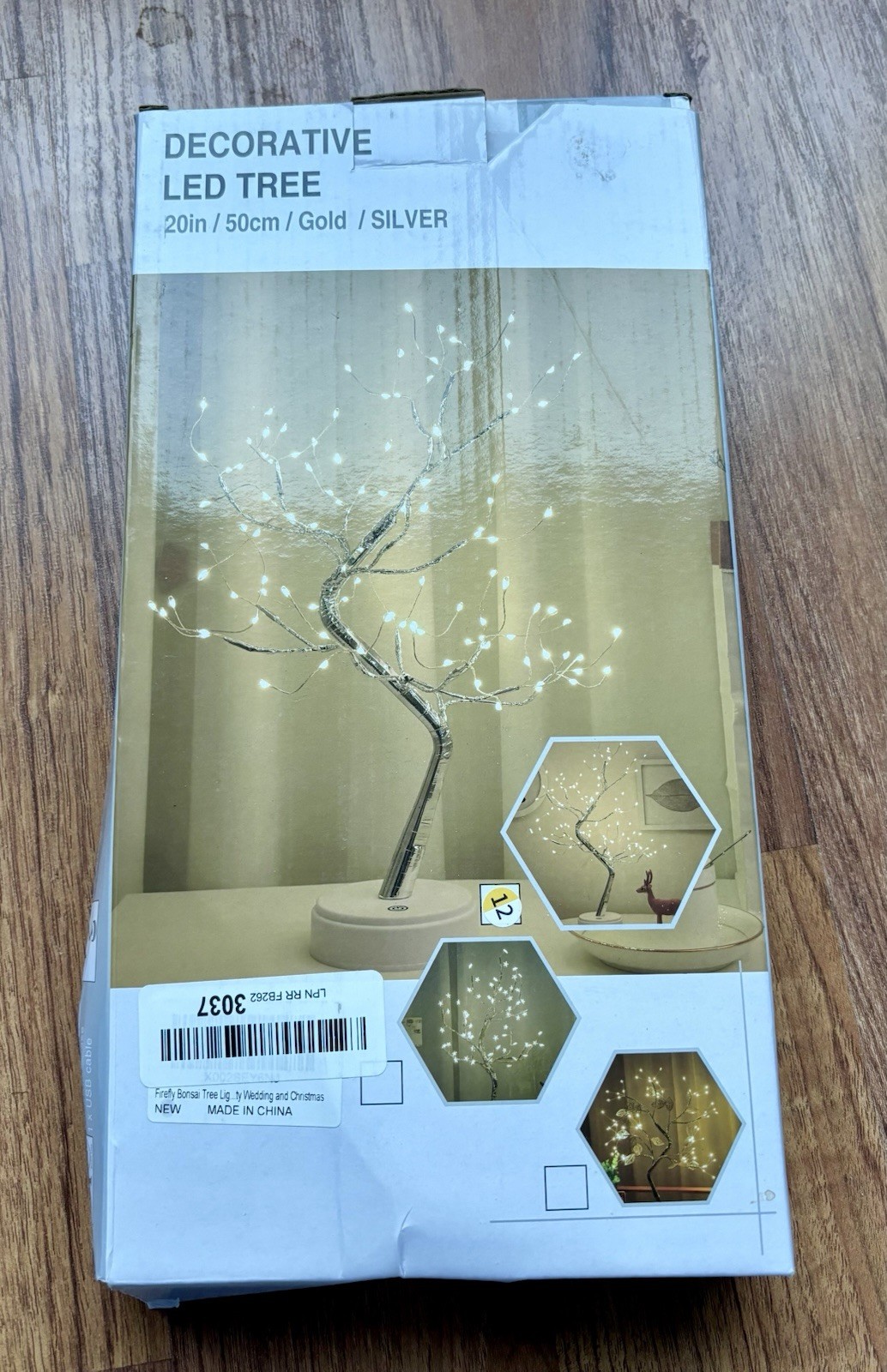 20″ LED Firefly Tree Lights | Bonsai – Bedroom Desk Top Table Lamp Decoration