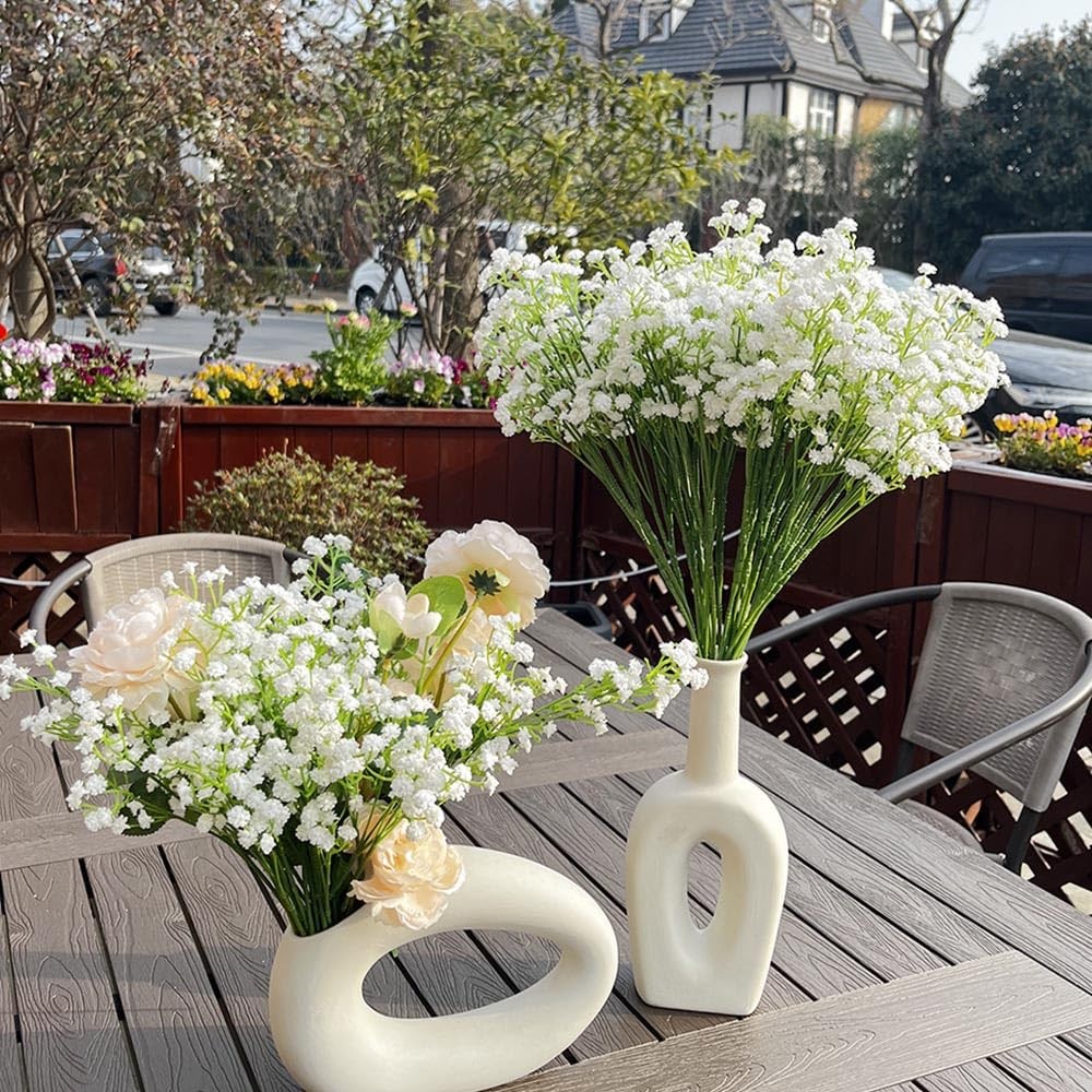 24pcs Artificial Gypsophila Flowers Fake Flowers Real Touch Fake Flowers for …