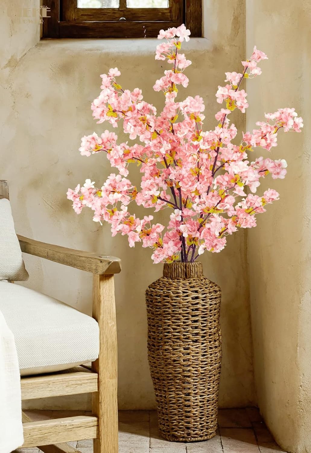 Versatile Silk Cherry Blossom Flowers – Ideal for Indoor/Outdoor Decoration