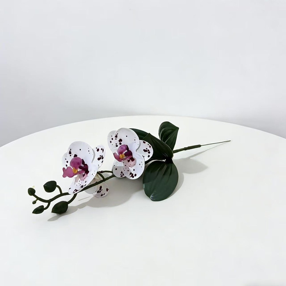 3D Orchid Bouquet Pressed Molded Texture Plastic Construction Table Centerpiece