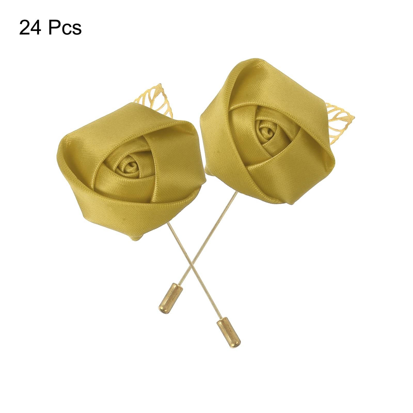 Groom Boutonnieres Rose Pins For Man Wedding Ceremony Formal Party Accessory
