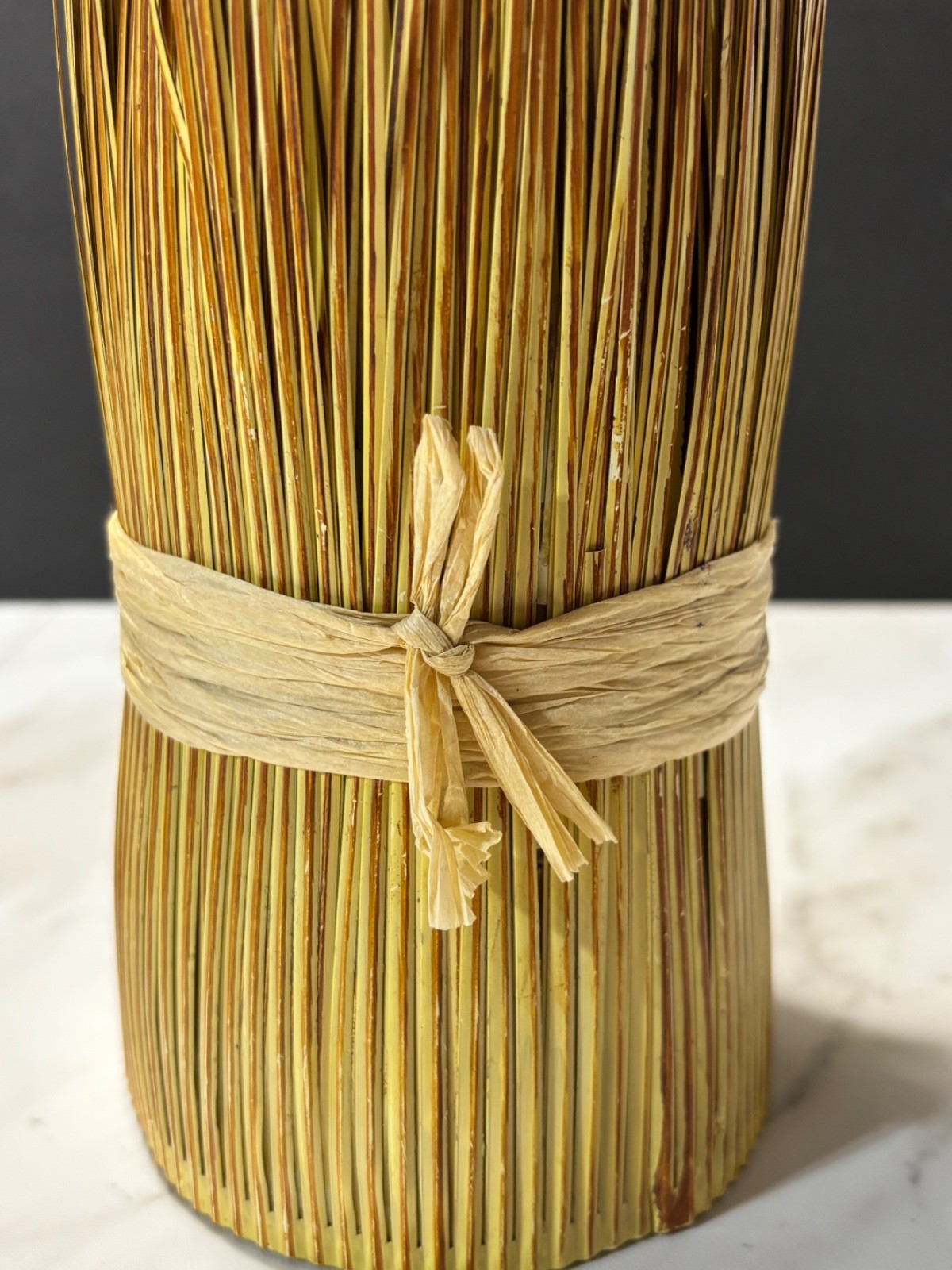 Set of 2 Elements Artificial Wheat Bundles 12” Fall Harvest Table Decor
