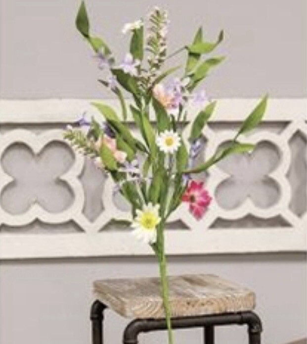 Spring Festival Flower & Herb Spray, 30”
