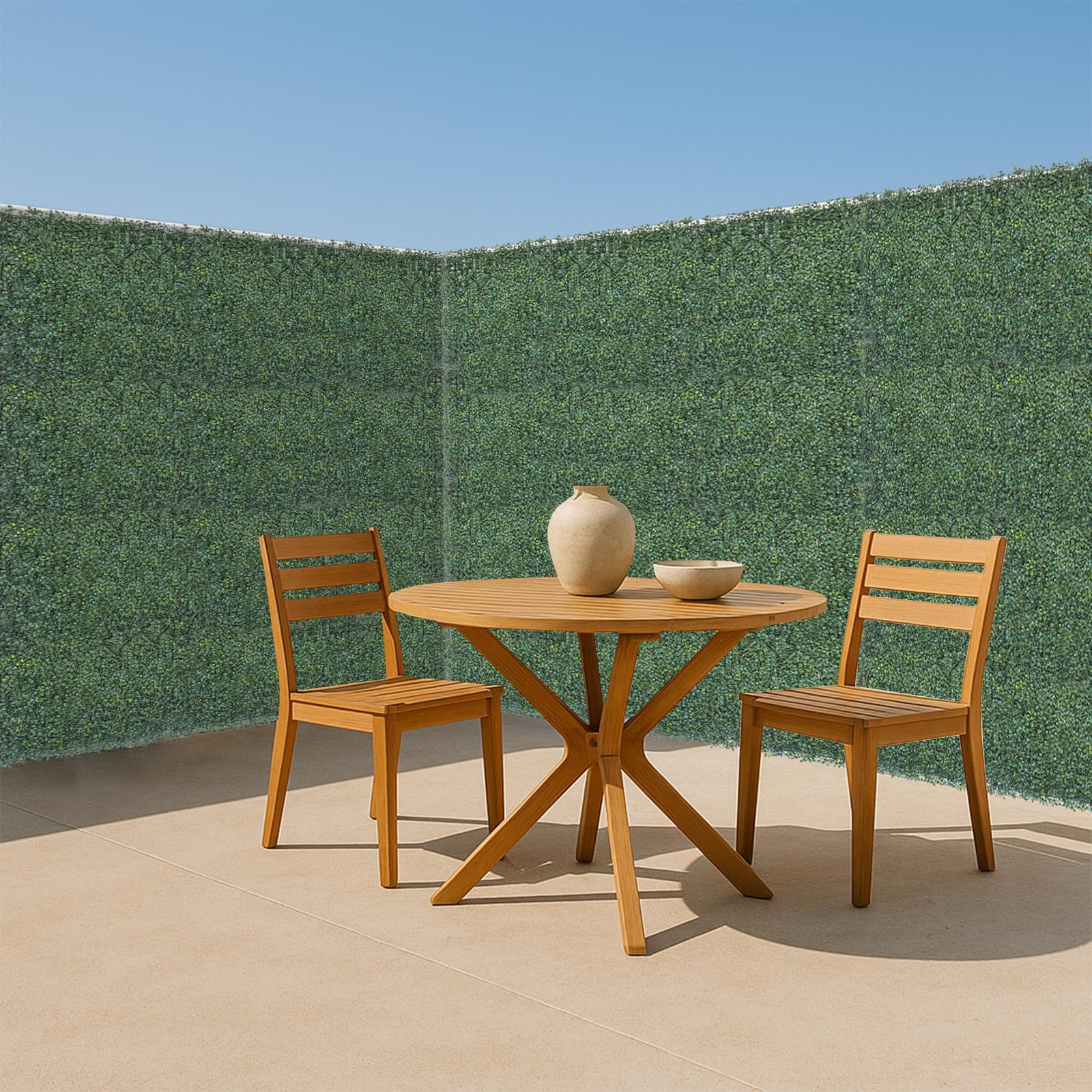 Grass Wall Panels 12 PCS 10″x 10″ Artificial Boxwood Panels with 50 Zip Ties,…