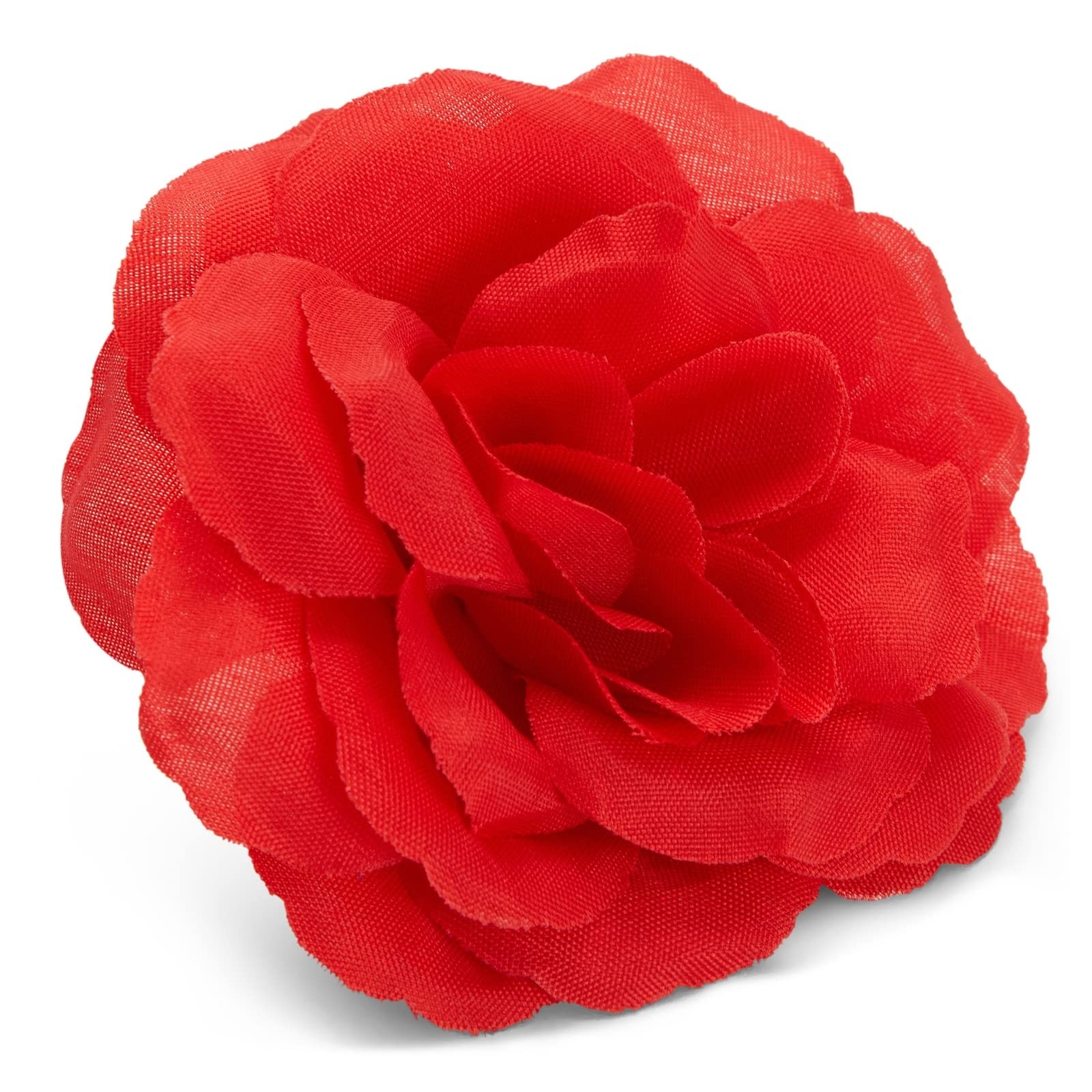 Red Flowers for Centerpieces – 50 Count, 3-Inch Stemless Silk Flower Heads, R…