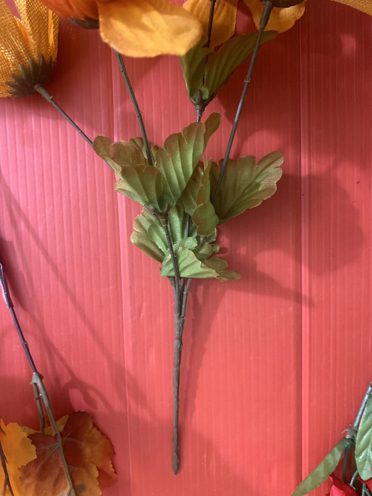 Artificial Flowers Silk Flowers Realistic Flowers (4) Pieces Set – Pre-Owned