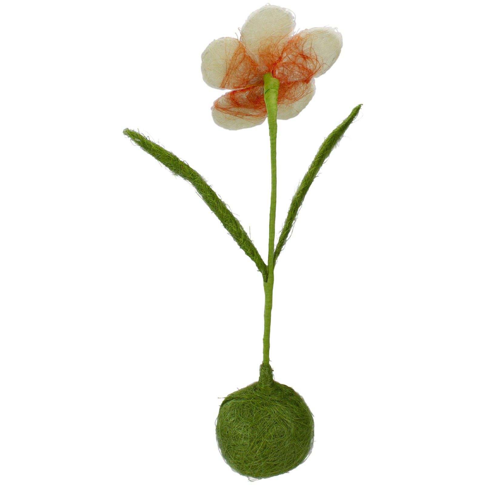 Northlight 19″ Green, Yellow and Orange Spring Floral Table Top Decoration