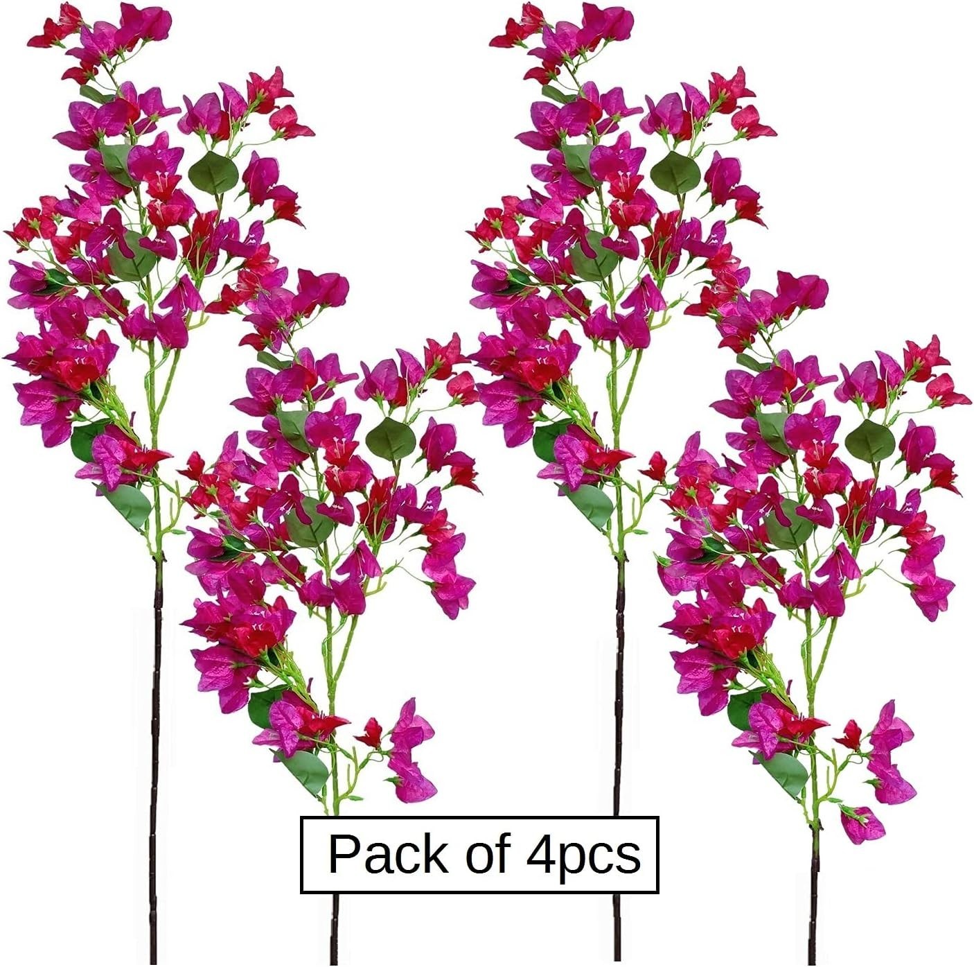 Artificial Silk Bougainvillea Branches – Fushia Mix