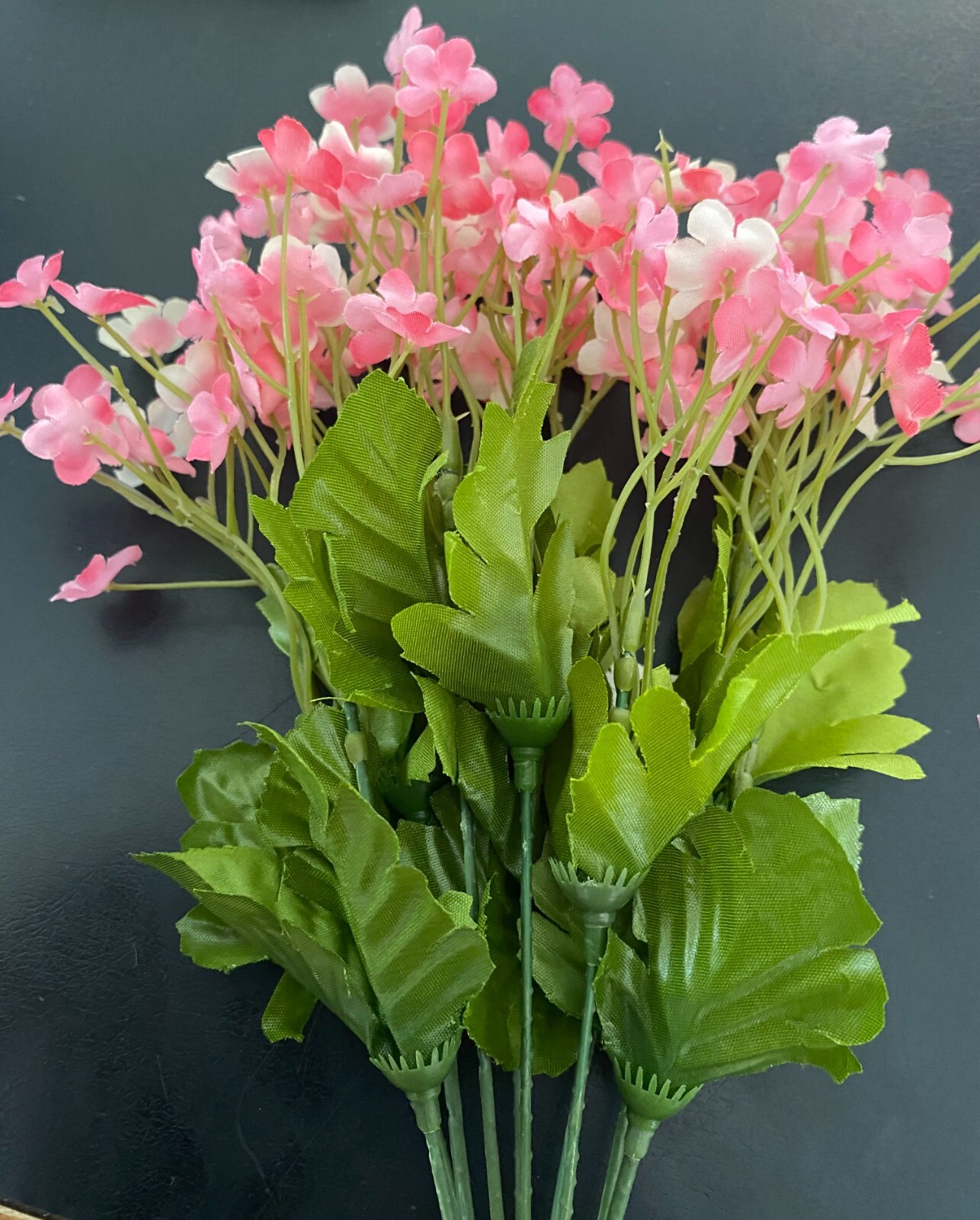 Artificial Pink Baby Breath Bouquet Flowers for Home Office Party Wedding Decor