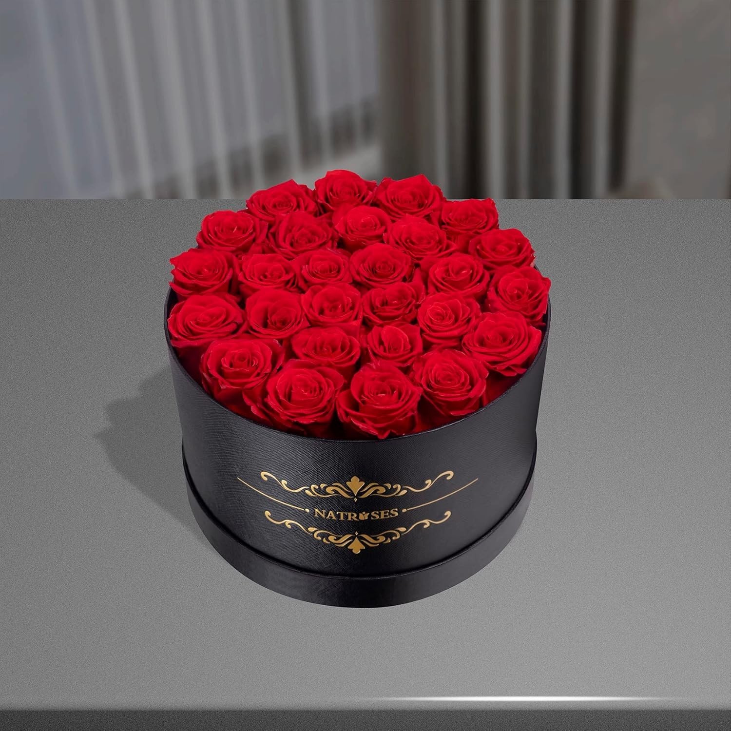Gifts for Her 27 Piece Forever Preserved Roses in a Box, Preserved Flowers fo…