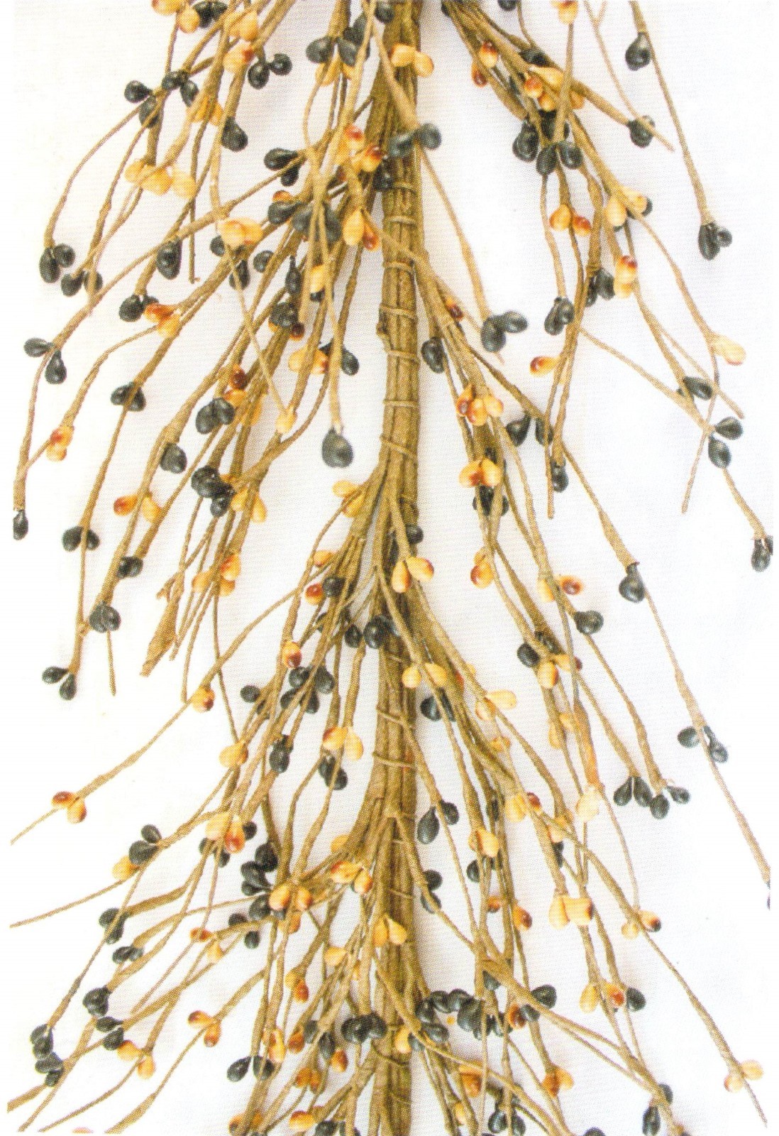EV-C28 Pip Berry Garland in Black and Mustard