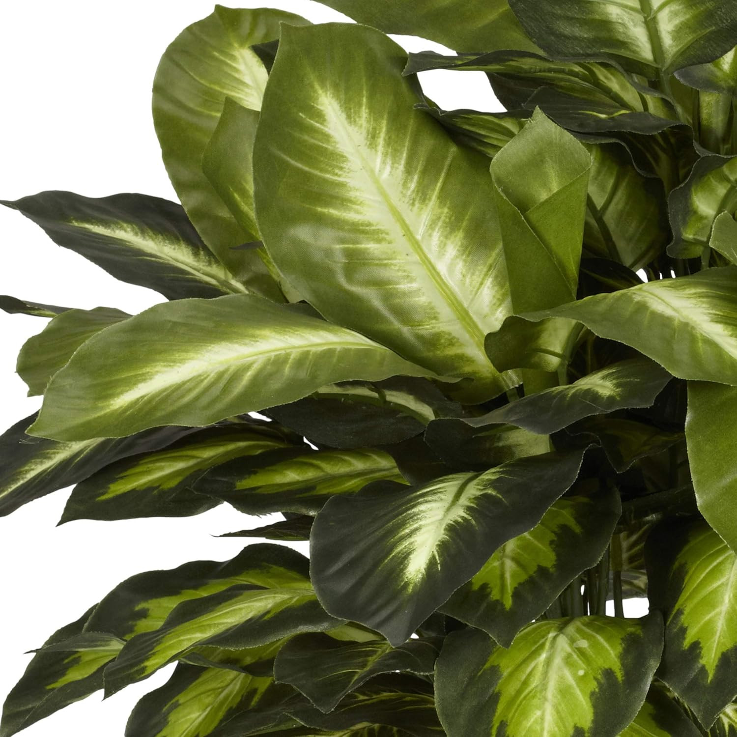 Spathiphyllum & Dieffenbachia Silk Plant Bundle – 42″ & 24″ Decorative Set