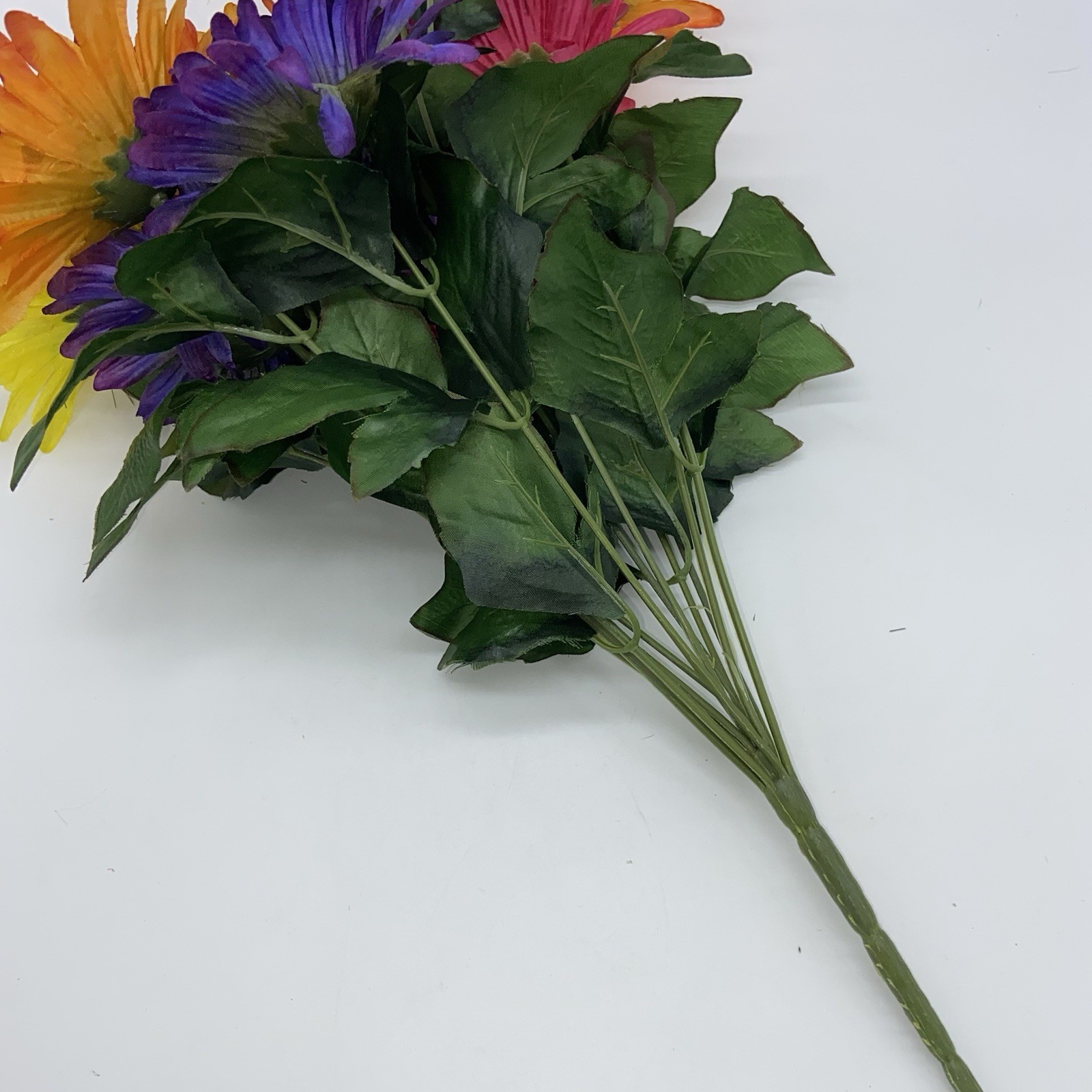 Hobby Lobby Gerber Daisy Silk Flowers Daisies Artificial Multicolor 2 Bunches