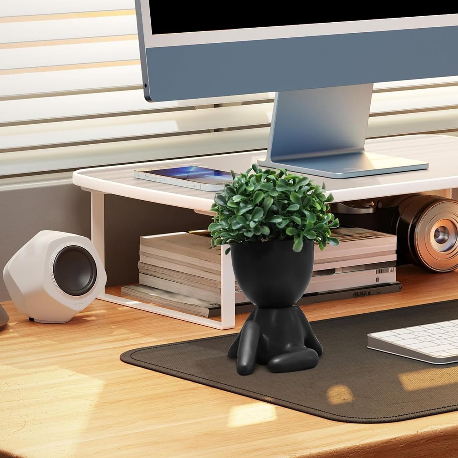Cute Faux Succulent Desk Decor Small Fake Plants Lovely Decoration Set of 1