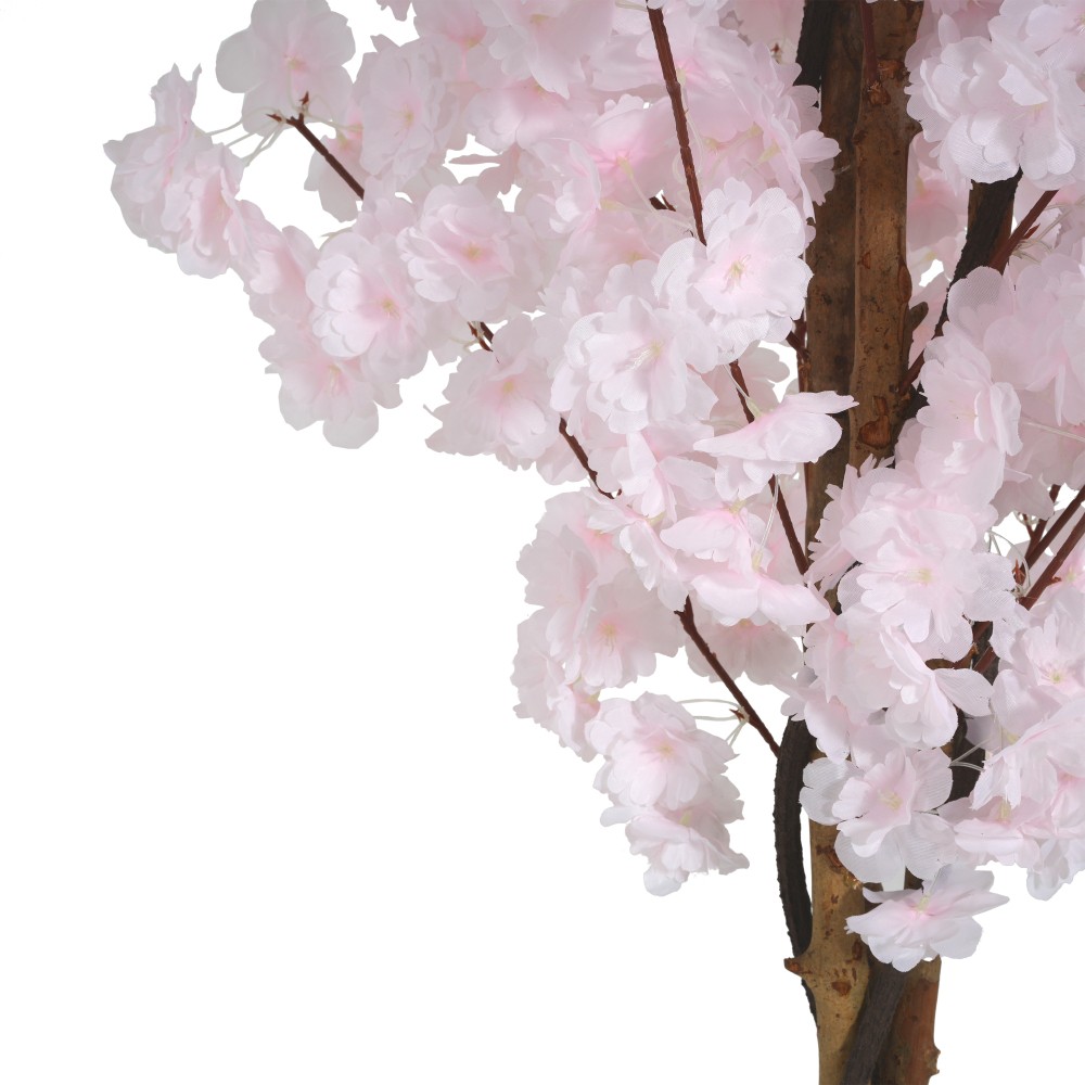 43″ Artificial Cherry Blossom Tree with Black Plastic Pot