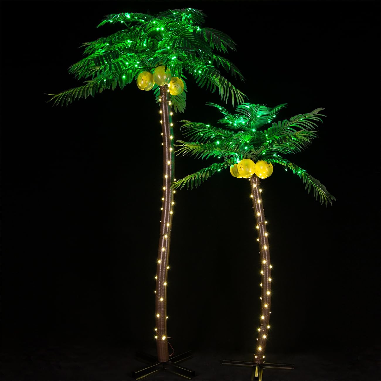 5ft Palm Tree with 136 LEDs, Reinforced Version