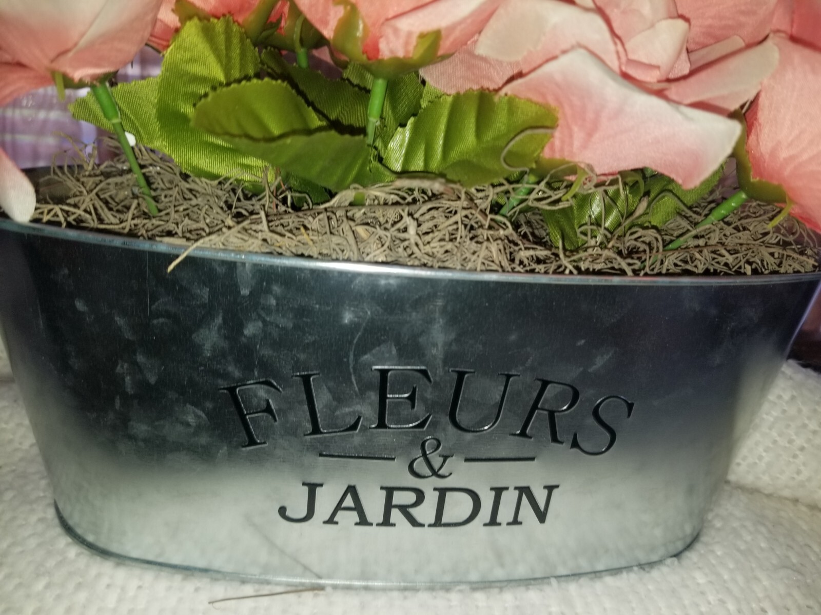 Custom made flower arrangements with holder