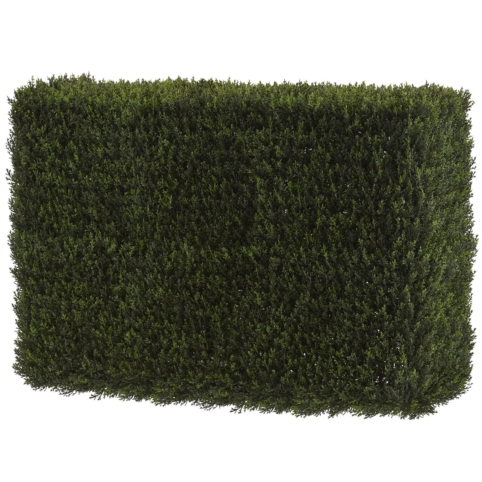 29” Artificial Cedar Topiary Hedge Privacy Fence UV Indoor/Outdoor. Retail $279