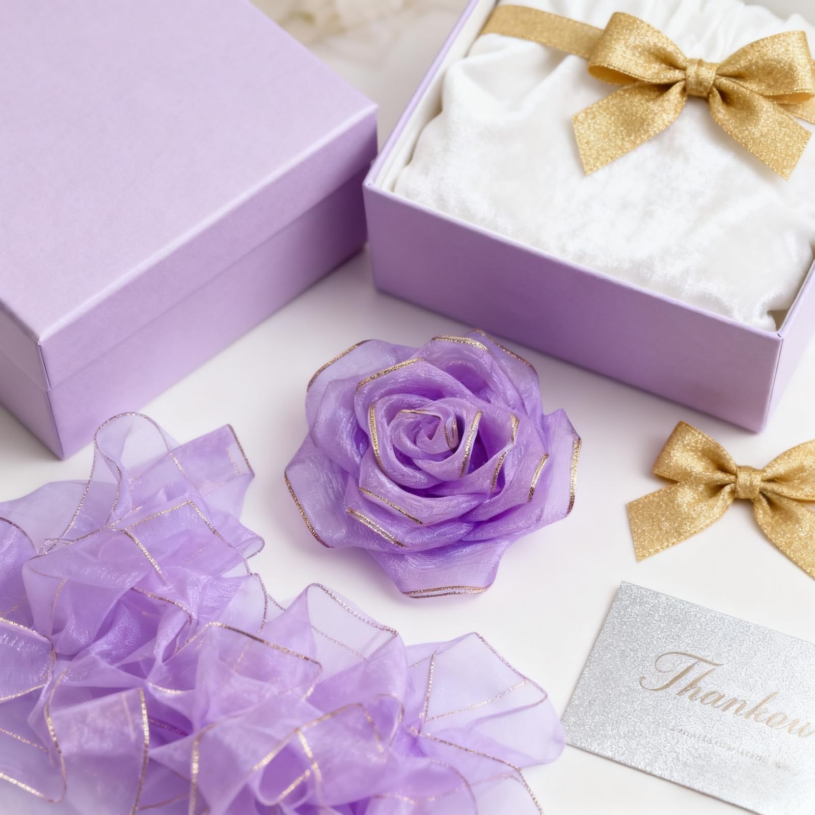 300Pcs Pre-Made Organza Rose Petals Pre-Cut Chiffon Petals for DIY Artificial…