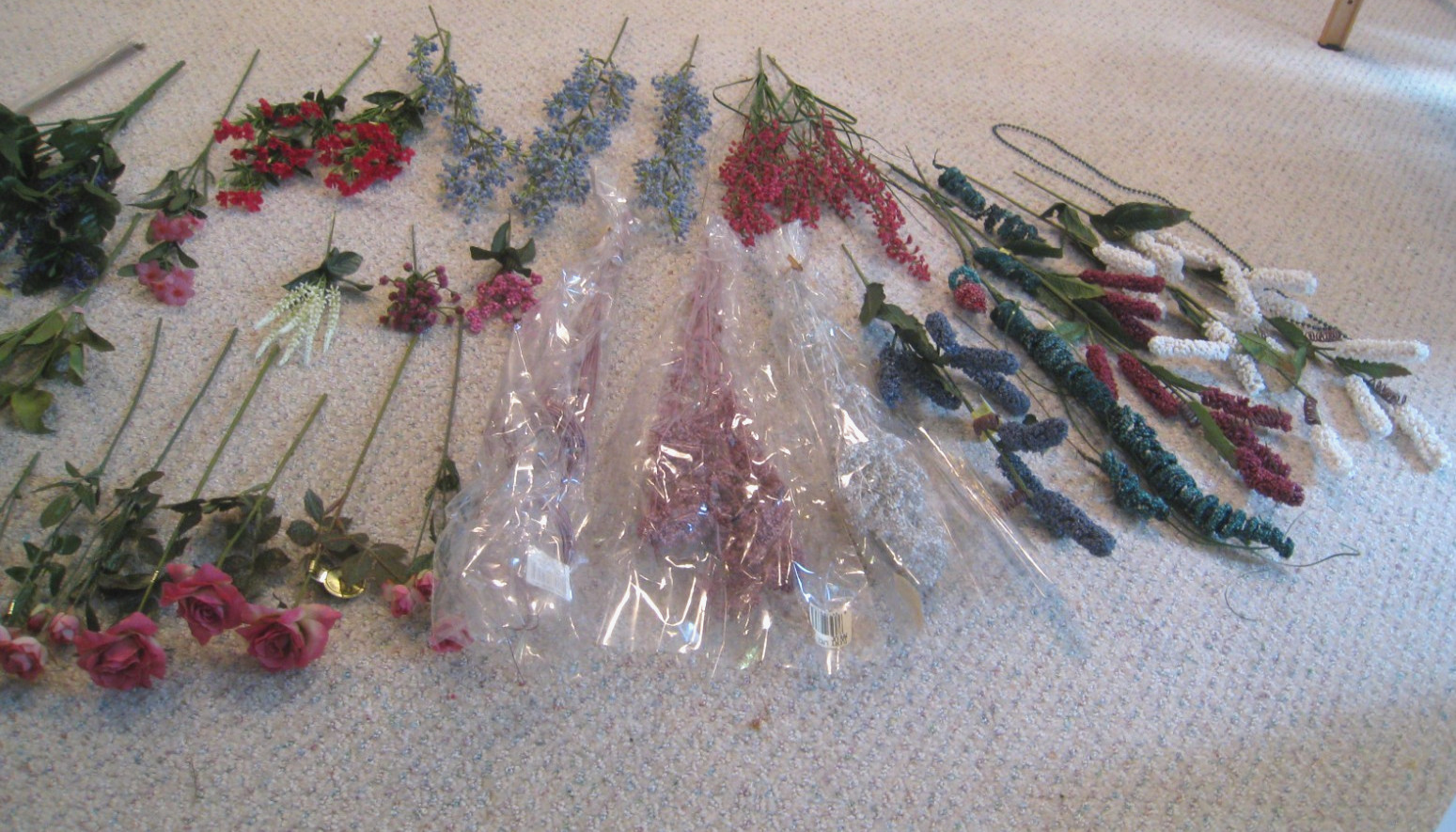 Vtg Floral Stems and Pics Lot of 35 Some Unique Most new