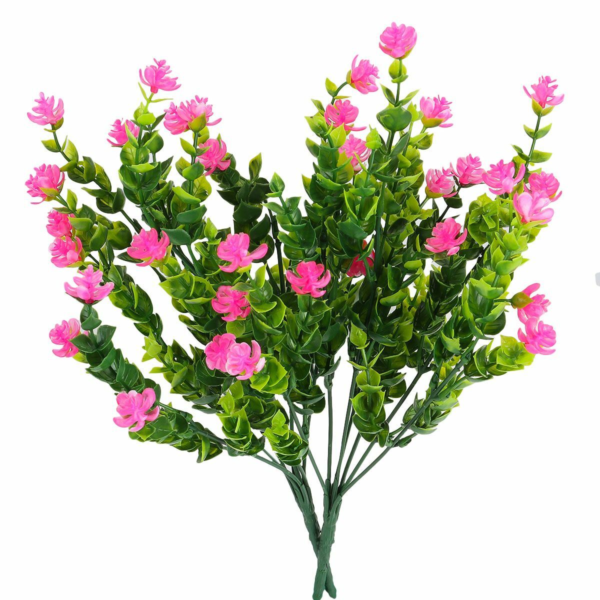 4 Bundles Artificial Flower Fake Plants Decor Vine Hanging Outdoor Home Garden