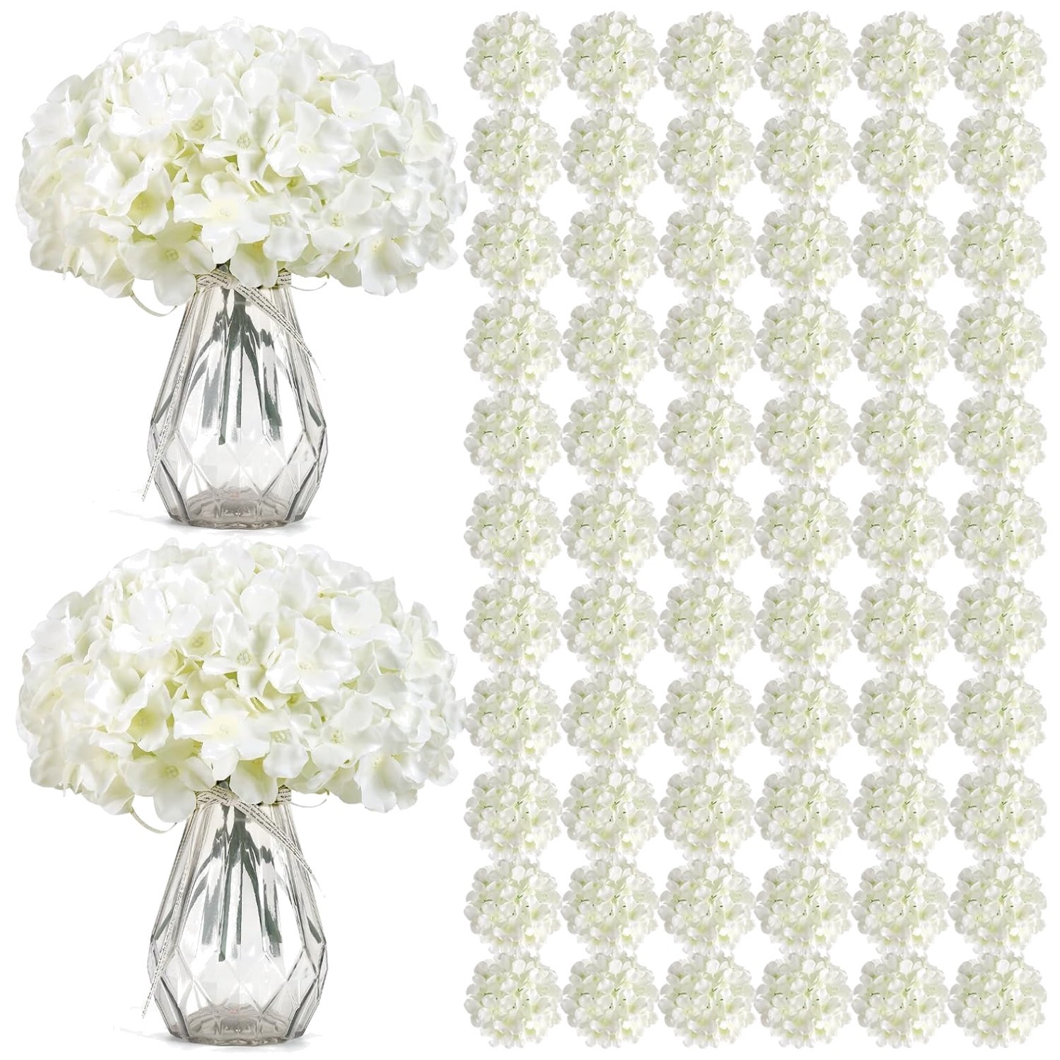 Full Hydrangea Flowers for Centerpieces