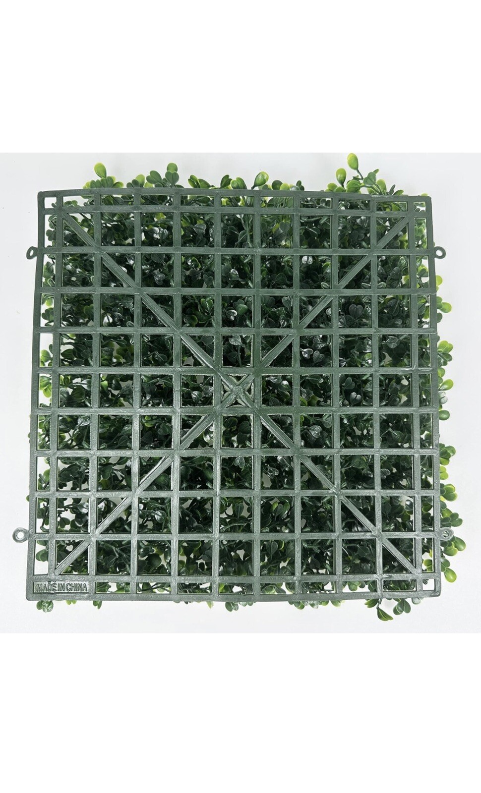 12pcs Artificial Boxwood Mat Wall Hedge Decor Privacy Fence Panels Grass 10×10″