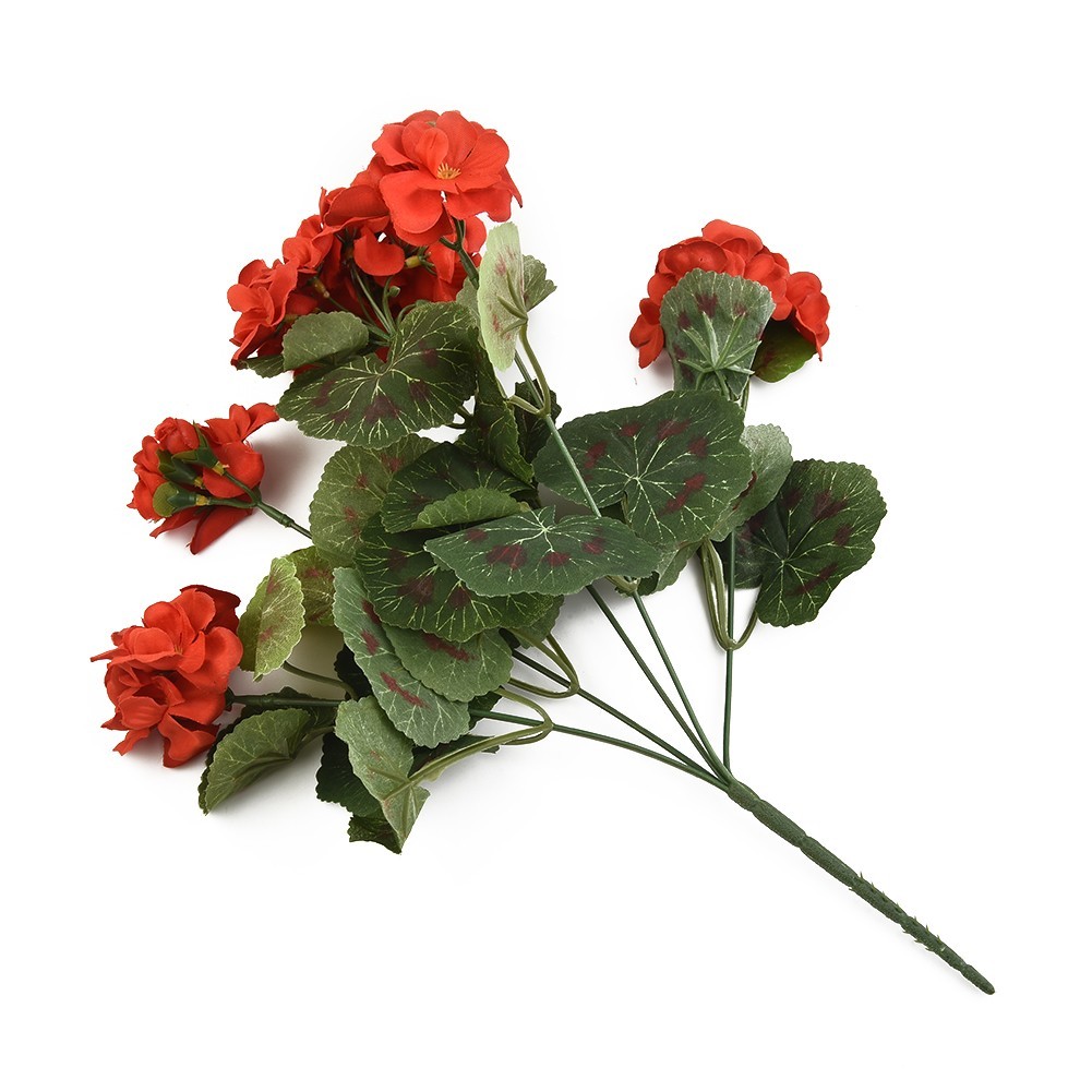 Elegant Artificial Geranium Flowers Add a Touch of Color to Your Space