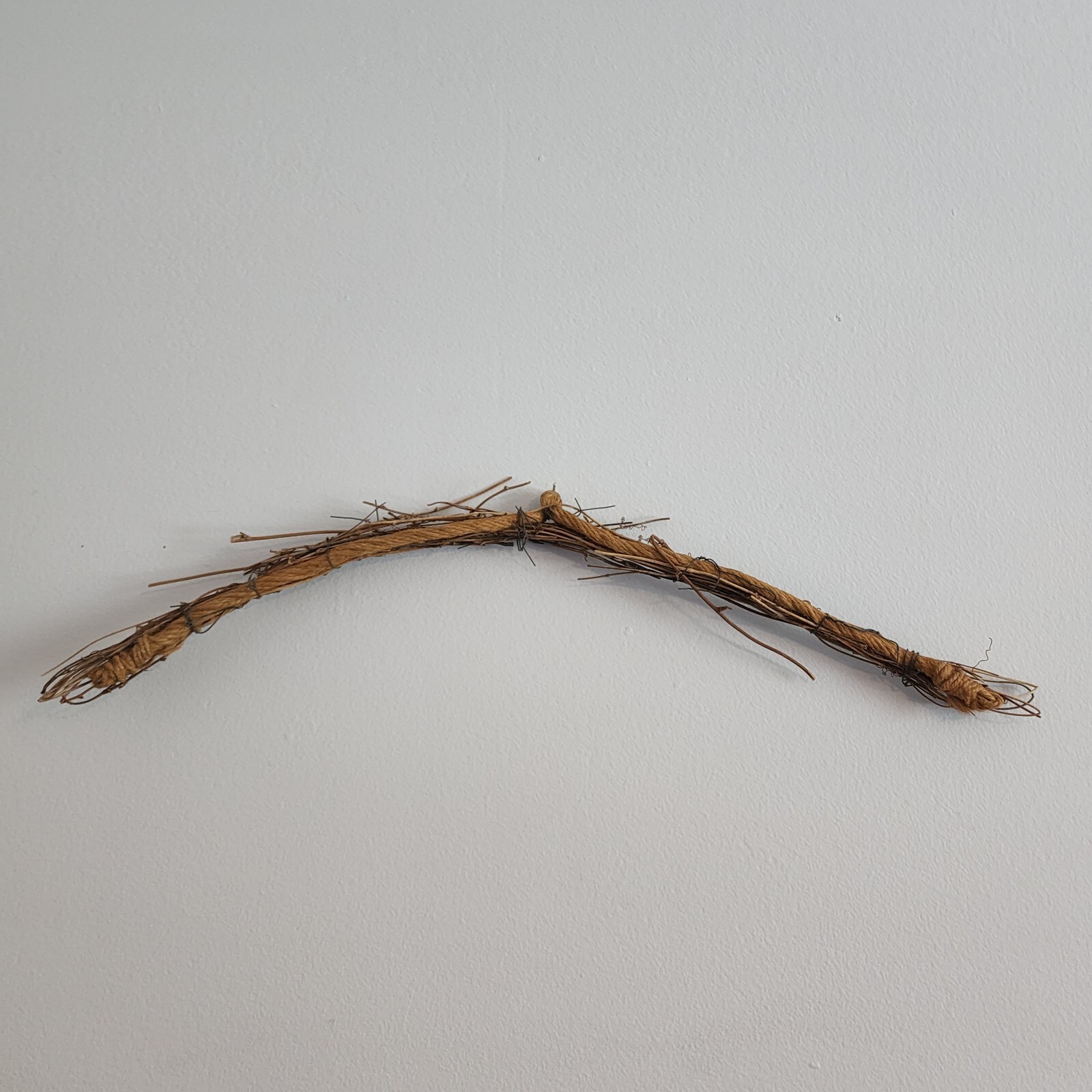 22″ Farmhouse Primitive Rustic Grapevine Home Wall Décor Arched Swag Wreath