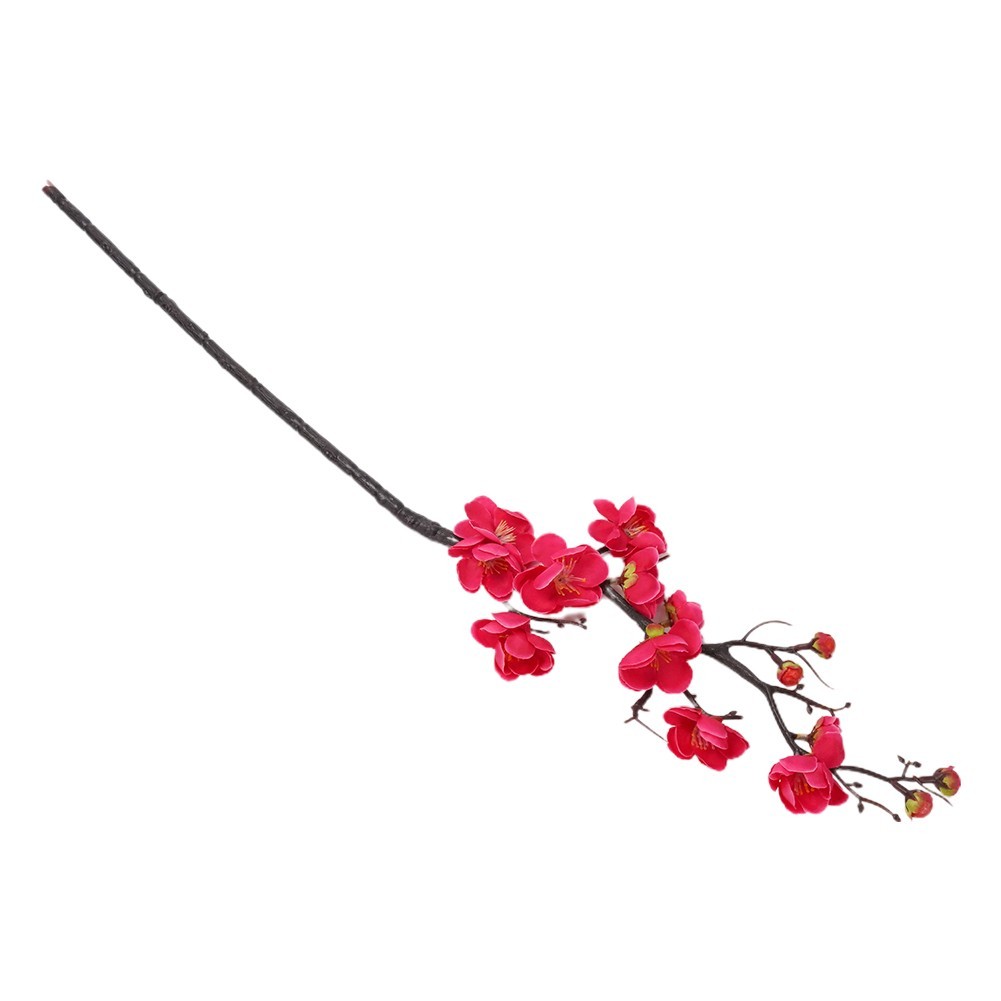 Artificial Flower Wintersweet Lamei Plastic+silk Simulated Wedding 1 Bunch