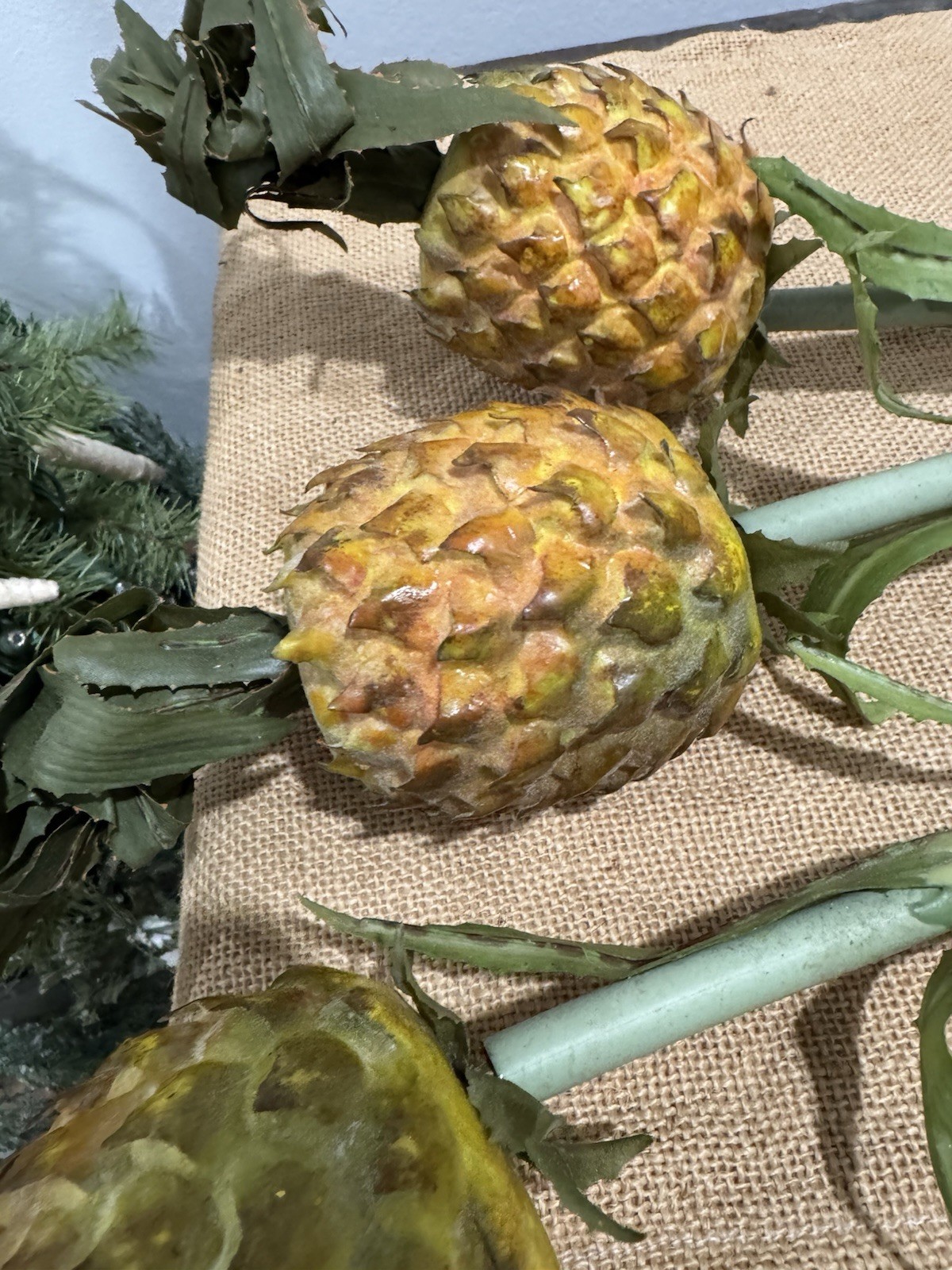 Primitive Pineapple Stems 28”