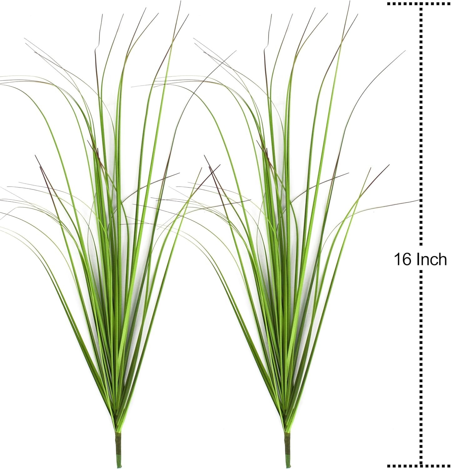 10PCS UV Resistant Artificial Grass Plants – Perfect for Indoor & Outdoor Decor