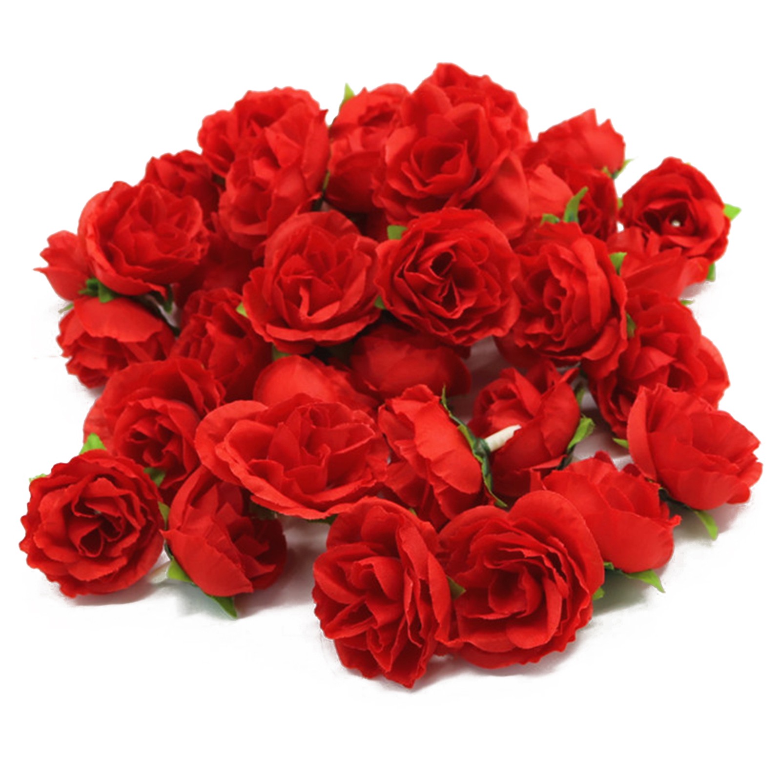 50PCS Beautiful Silk Fake Rose For Wedding Party Decoration Trending