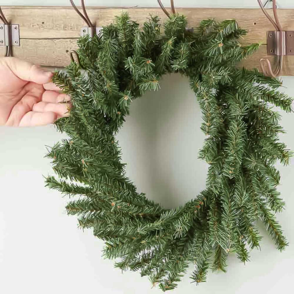 Group 4 Artificial Holiday 12″ Pine Wreaths