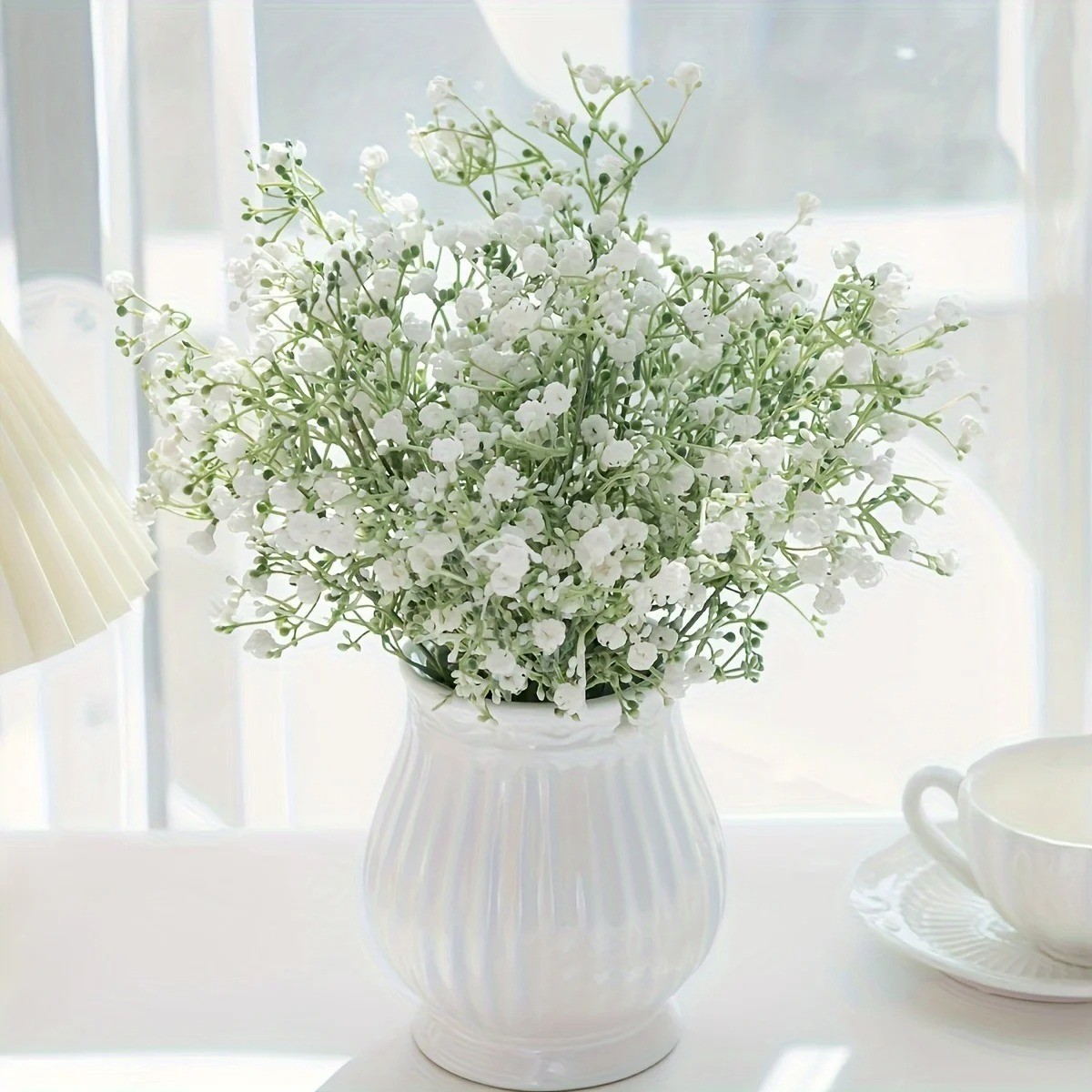 NEW Artificial Gypsophila Flowers Baby’s Breath Wedding Bouquet Home Decor Bunch