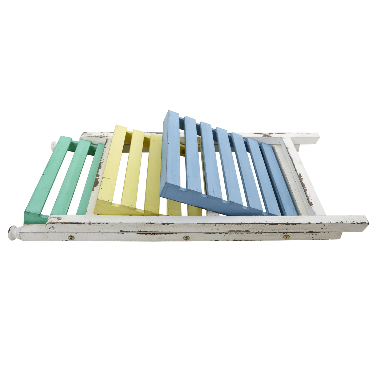 26.5″ Farmhouse Decorative Stand 3 Shelves Storage Display