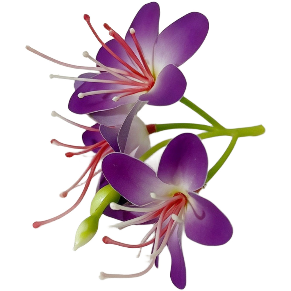 10pcs Soft Glue Jasmine Flower Heads for DIY Floral Arrangements and Styling