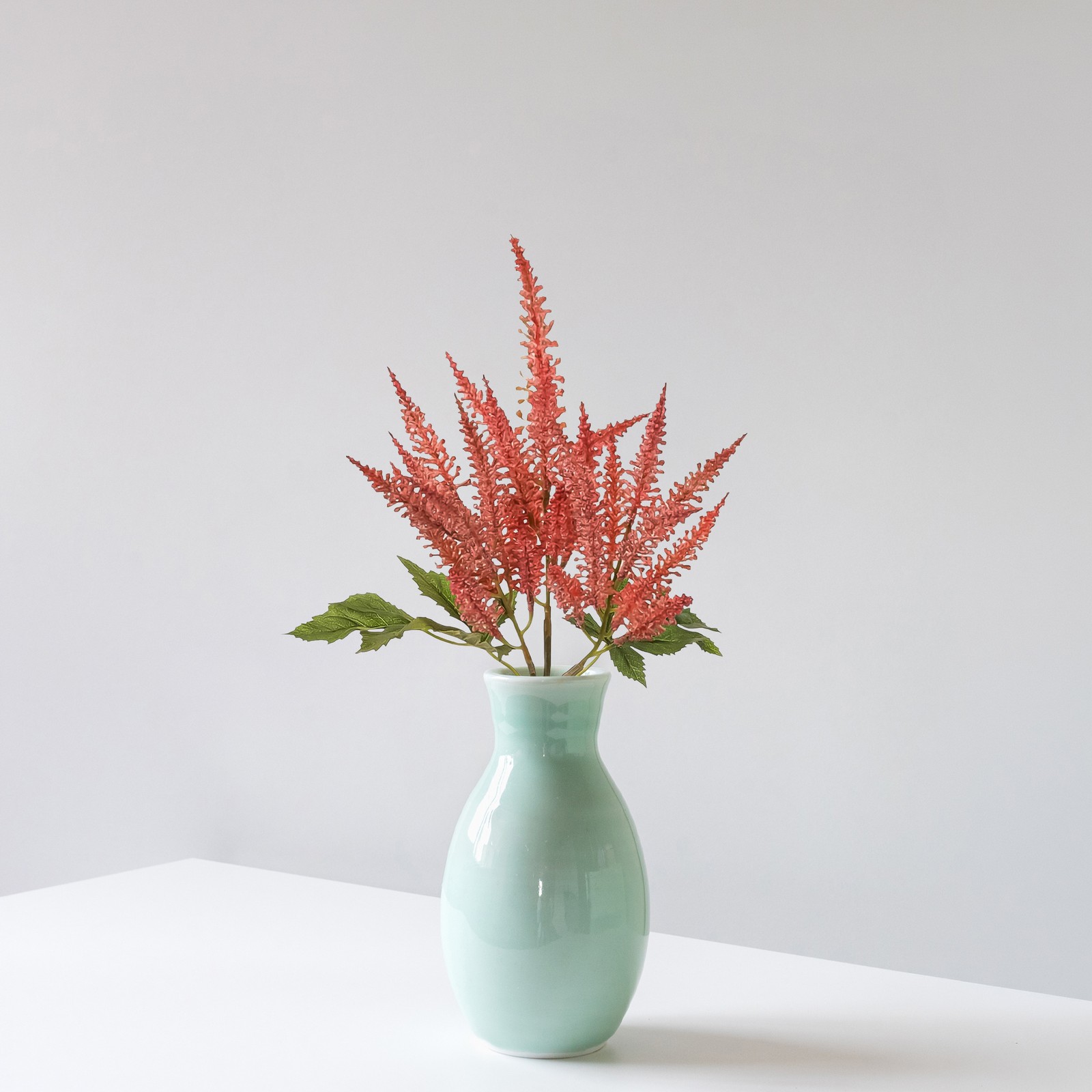 Astilbe Artificial Floral Bundle Spray – 20.5″ – Pink