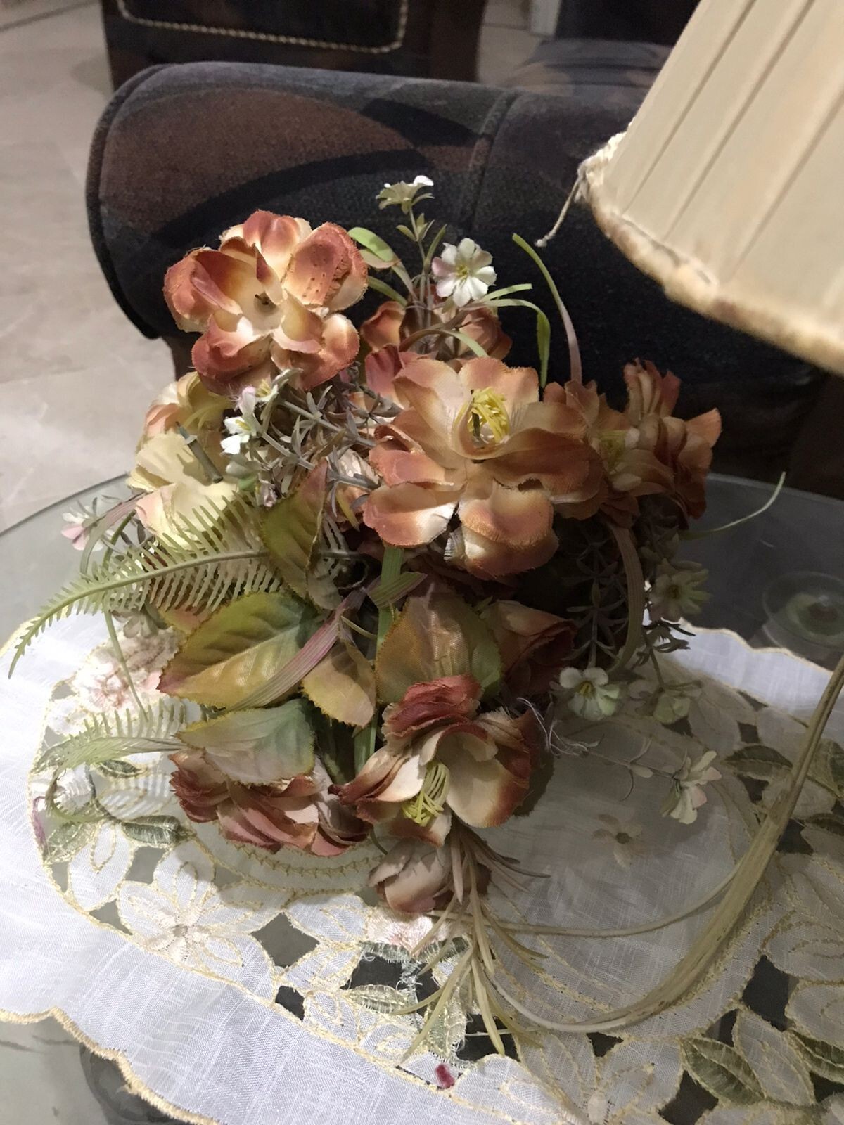 Artificial Flowers basket