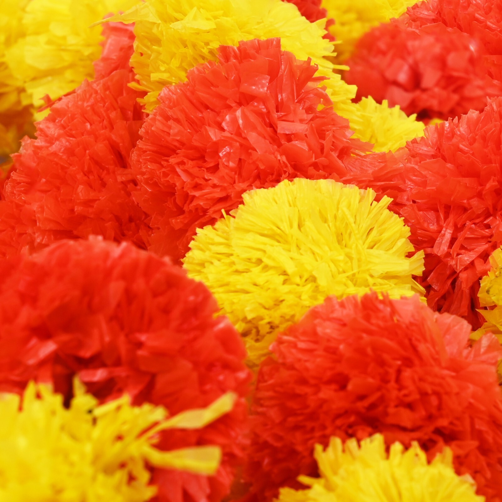 Wholesale Lot Artificial Marigold Flowers Garlands Christmas Wedding Decoration