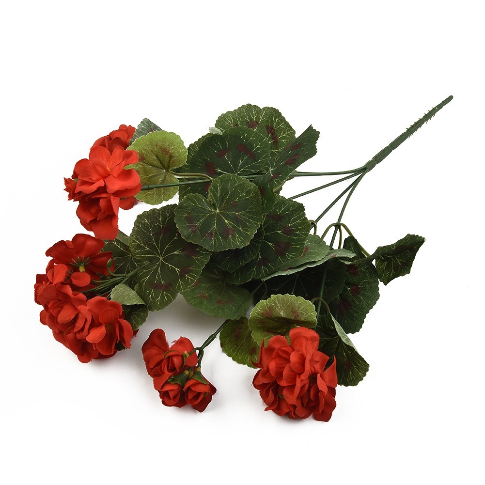 Elegant Artificial Geranium Flowers Add a Touch of Color to Your Space