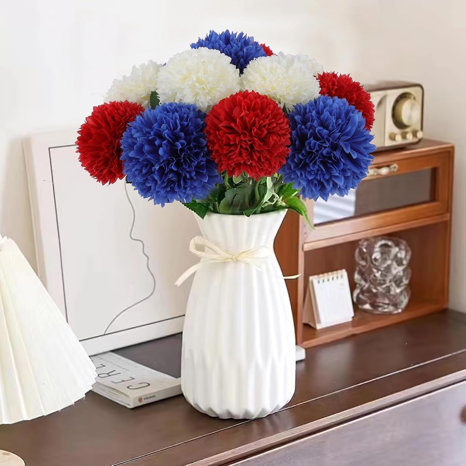 Elegant Artificial Chrysanthemum Flowers: 12 Pcs for Home & Event Decoration