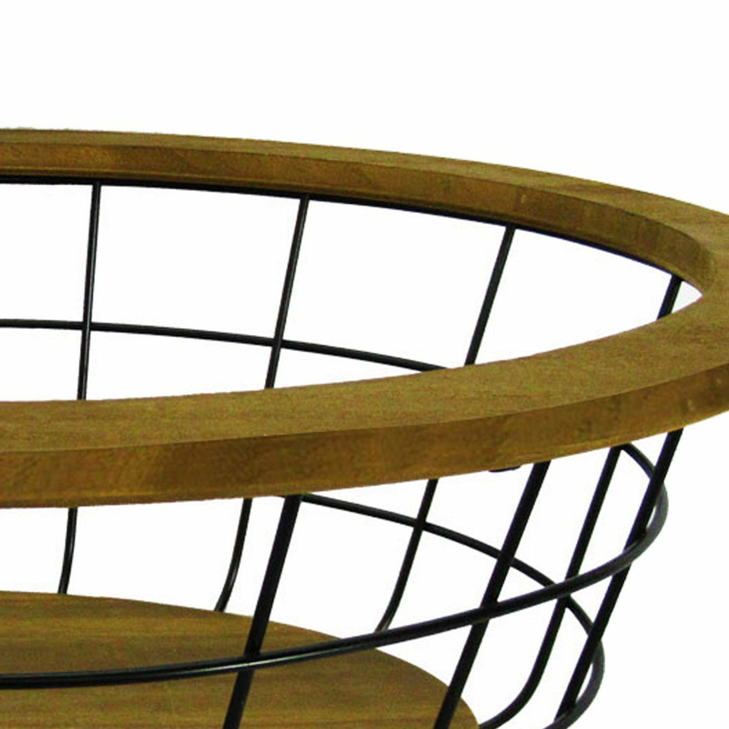 Sonoma Goods For Life® Decorative Basket Table Decor Wire Mixed Media Design