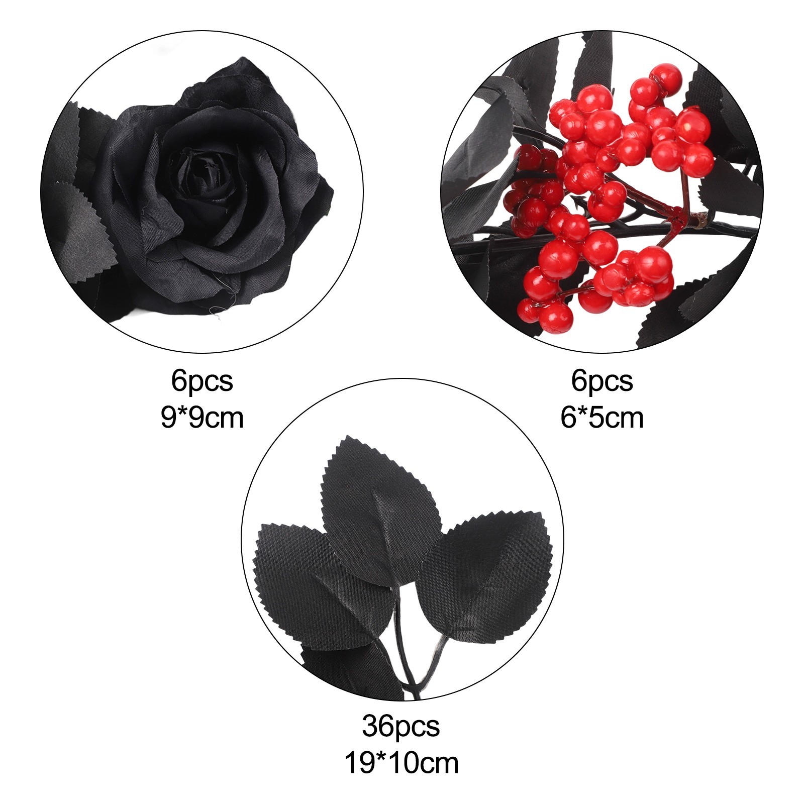 Decorative Hanging Vines in Black 5 7FT Perfect for Halloween Displays