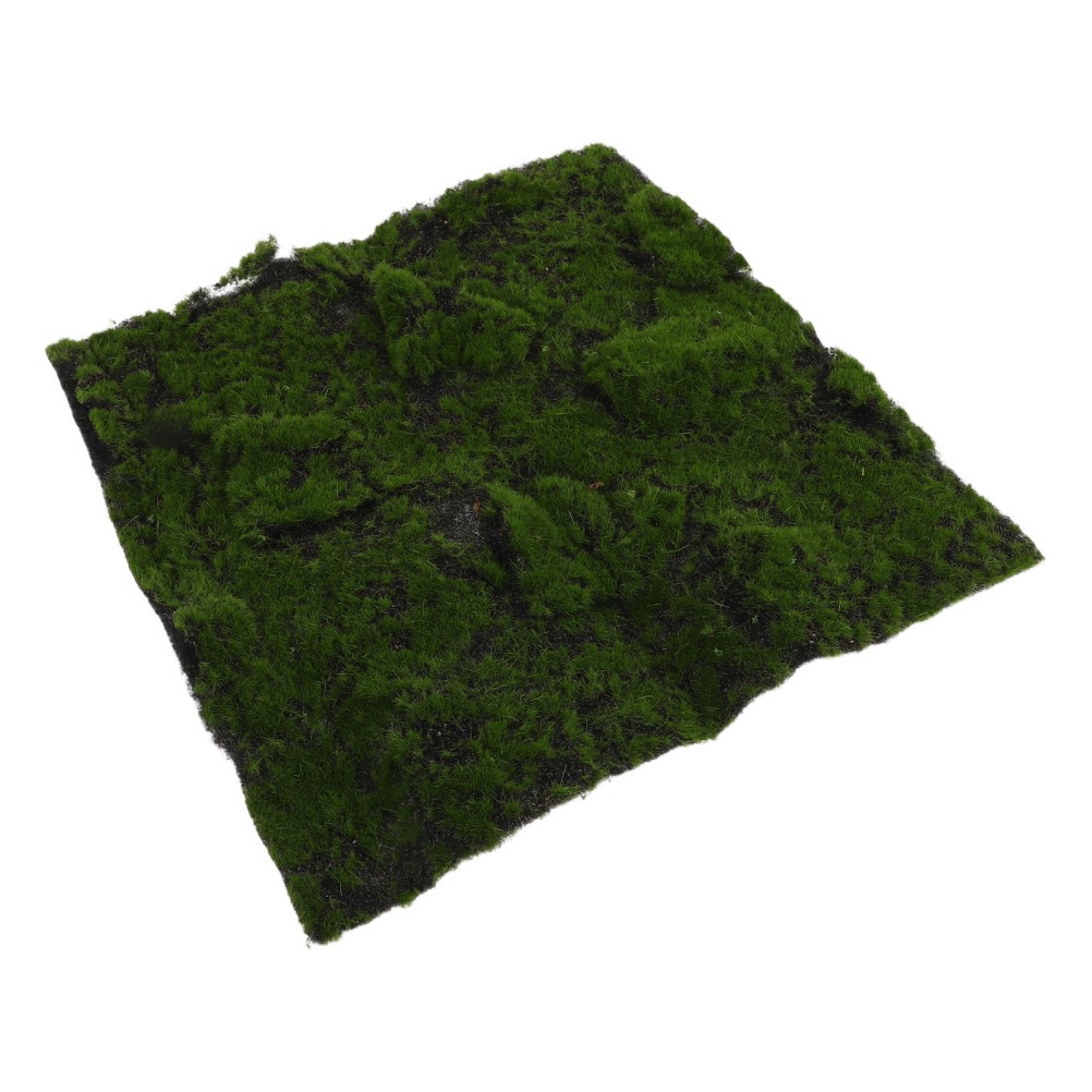 Green Artificial Moss for Crafts Indoor Faux Moss Mat for Planter Decoration